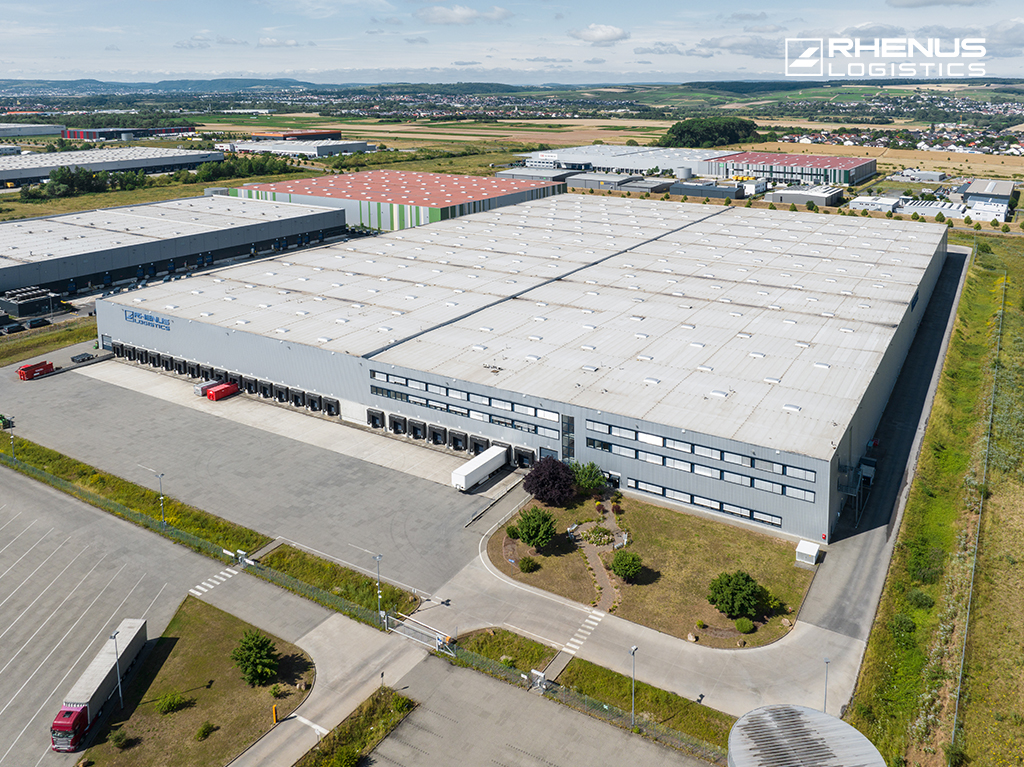 Vorschaubild Rhenus Warehousing Solutions Bingen Luftbild