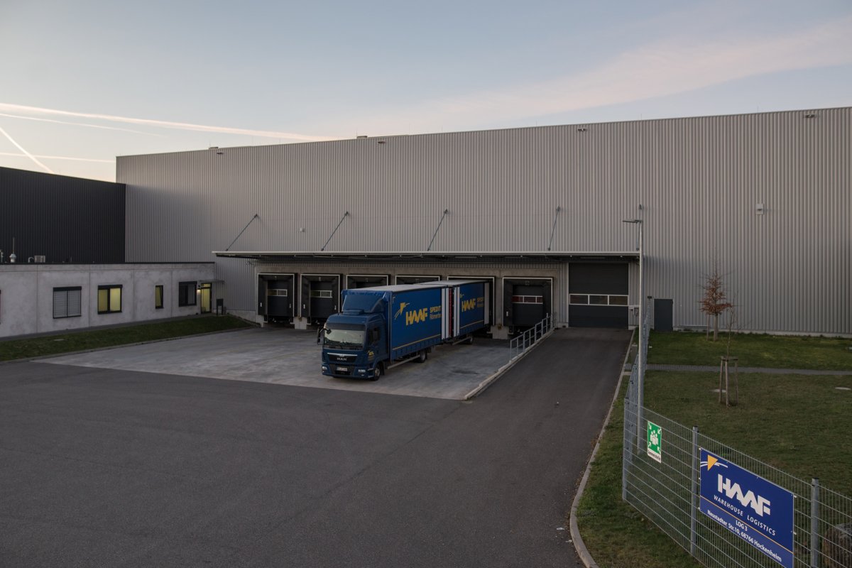 Vorschaubild Lager Hockenheim - Außenansicht