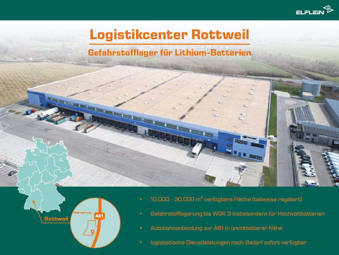 Vorschaubild Logistikcenter Rottweil