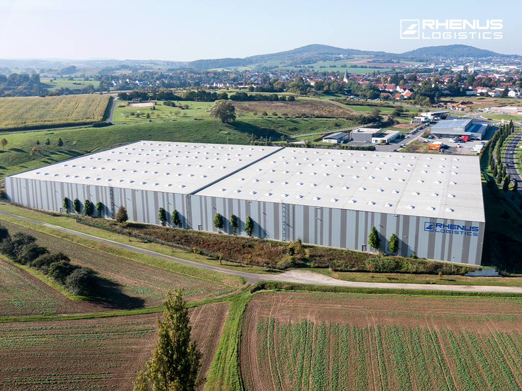 Vorschaubild Rhenus Warehousing Solutions Linsengericht Luftbild