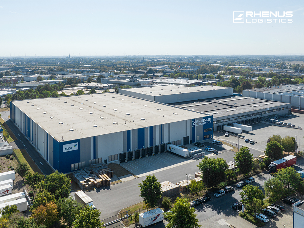 Vorschaubild Rhenus Warehousing Solutions Willich Luftbild