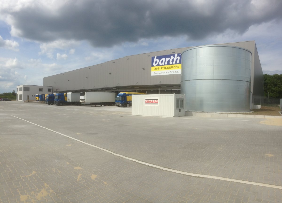 Vorschaubild Das barth Logistikzentrum Cottbus