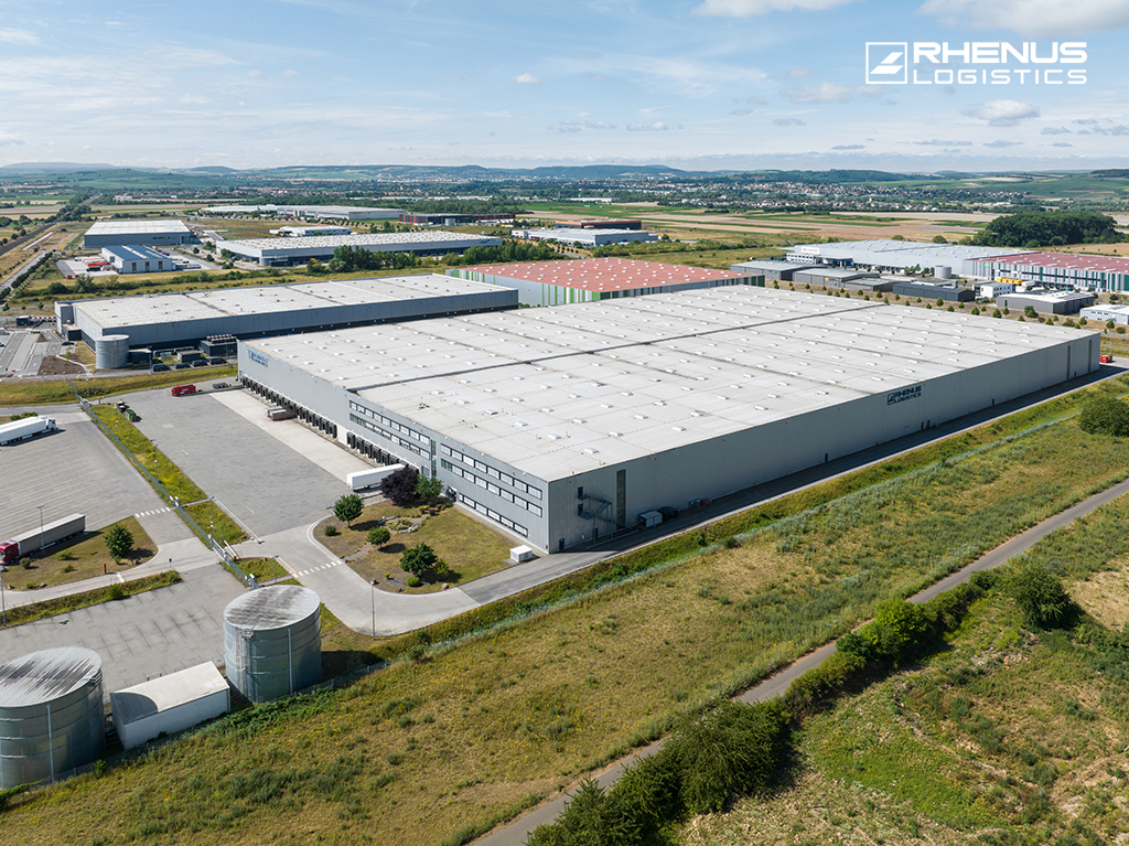 Vorschaubild Rhenus Warehousing Solutions Bingen Luftbild